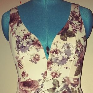 ASOS floral mini dress